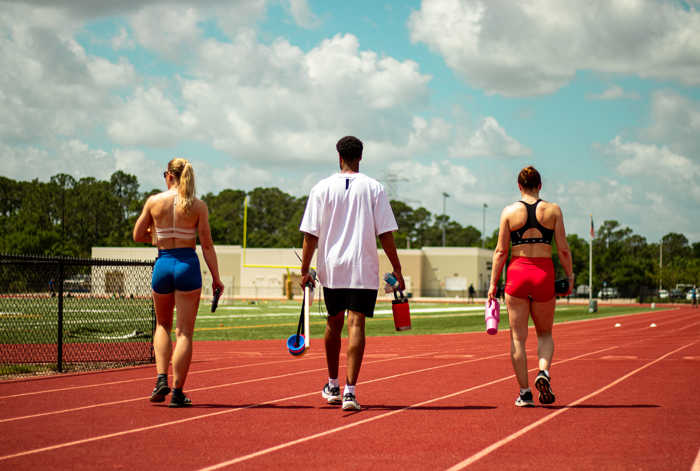 Focus Performance group sprint training session in Florida